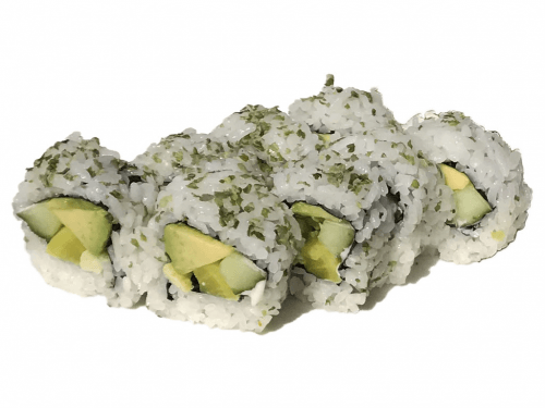 Uramaki vegetarian roll