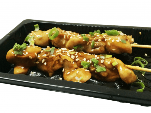 Yakitori chicken satay