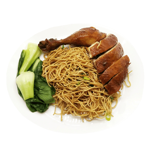 Bami met sojasaus kip