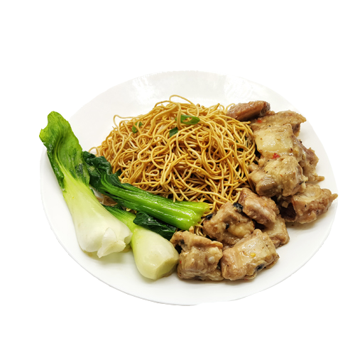Bami met spareribs