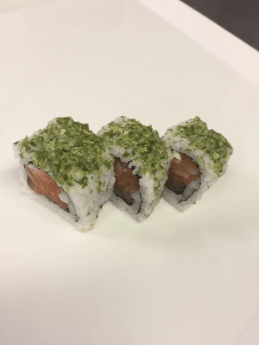 Salmon cream cheese maki