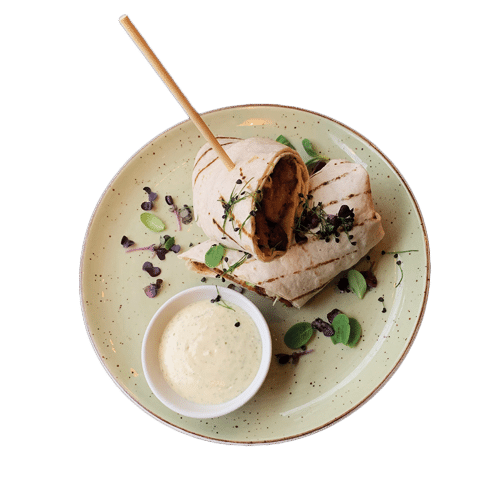 Crispy chicken wrap