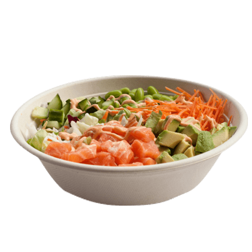 Pokebowl salmon lovers