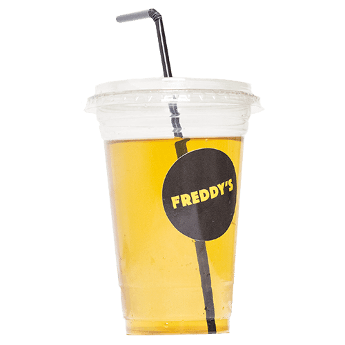 Freddy's homemade ice tea green apple