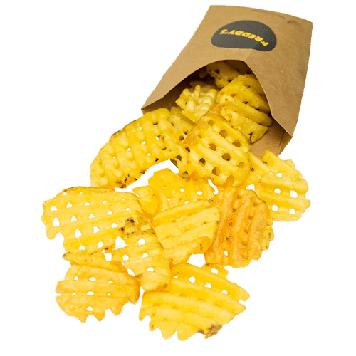 Waffle fries
