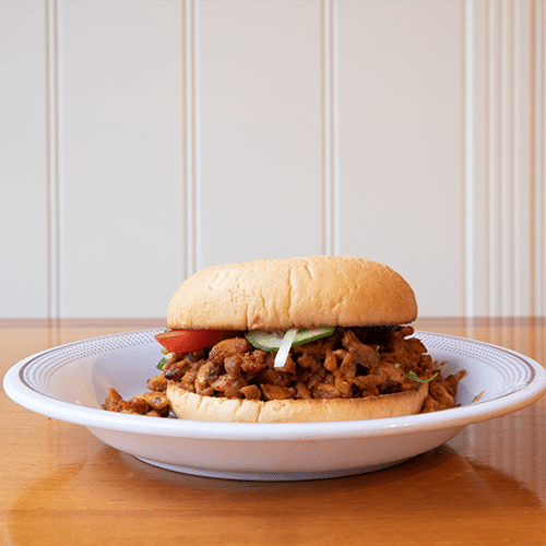 Chicken shoarma sandwich