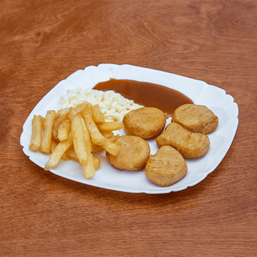 kindermenu kipnuggets