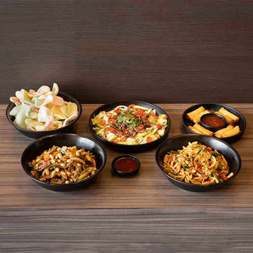 Spicy menu voor 2