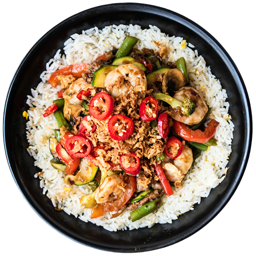 Crazy fried rice