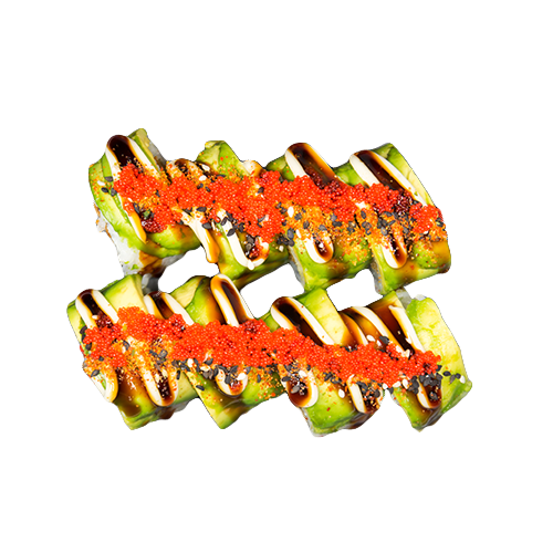Avocado dragon roll