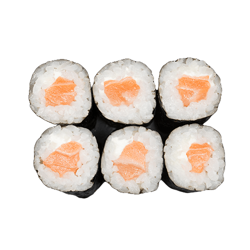 Cream cheese sake maki