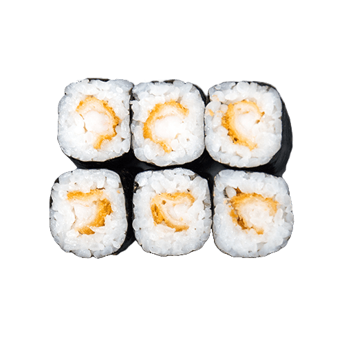 Fried ebi maki