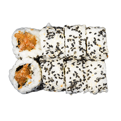 Fried ebi roll