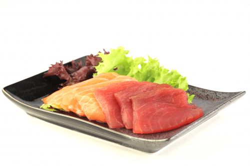 Sake en maguro 6 st.