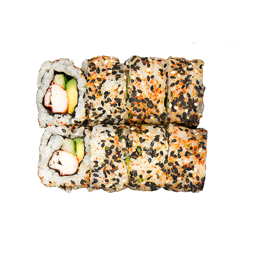 Spicy california roll (spicy topping)