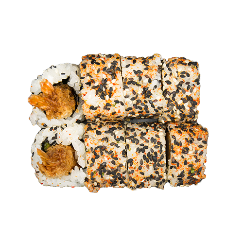Spicy fried ebi roll