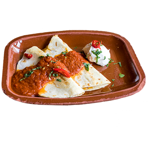 Res quesadillas