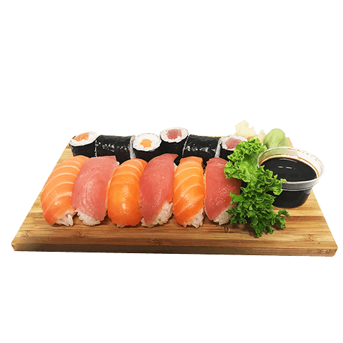 Sushi zalm en tonijn