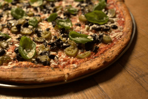 Pizza Mexicana slice