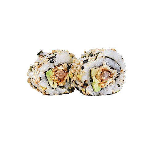 Uramaki crusty gamba