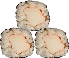 Crab stick maki