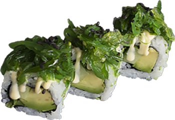 Veggie inside out maki
