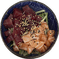 Sashimi salad