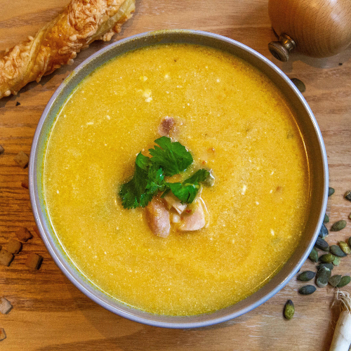 Vietnamese chicken curry soup