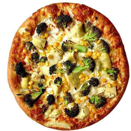 Pizza broccoli
