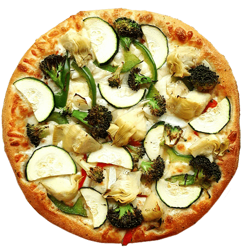 Pizza green gold