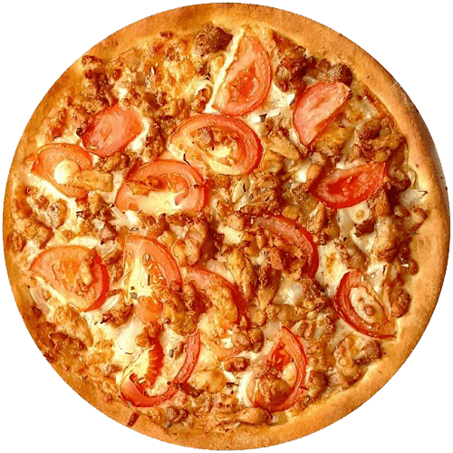 Pizza tomaat chicken