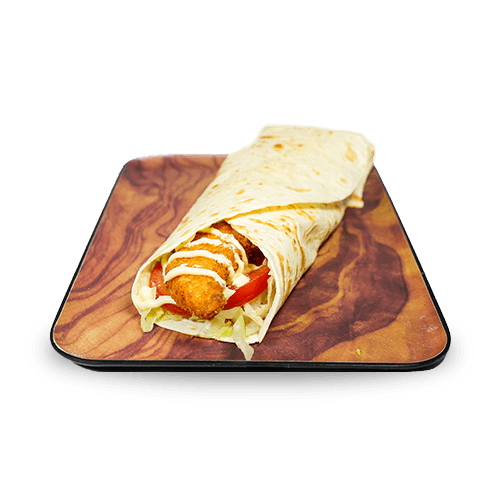 Crispy chicken wrap