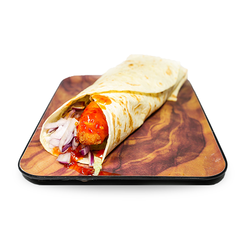 Sweet chili chicken wrap