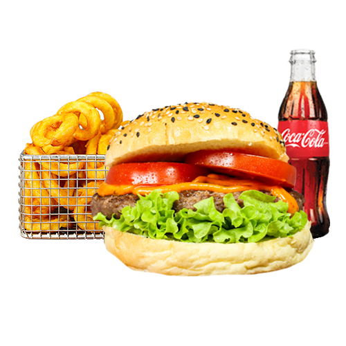Spanish burger menu 125 grams