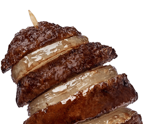 Berehap with satay sauce