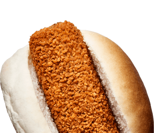 Beef kroket sandwich