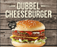 Dubbel Cheese burger
