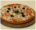 Eco pizza funghi Italian