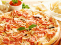 Eco pizza prosciutto Italian
