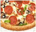 Sesame and syrup barbecue crust small