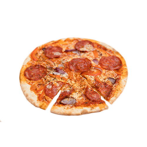 Chorizo pizza