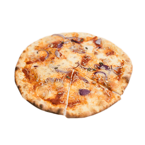Quattro formaggi pizza