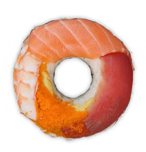 Sushi donut natural