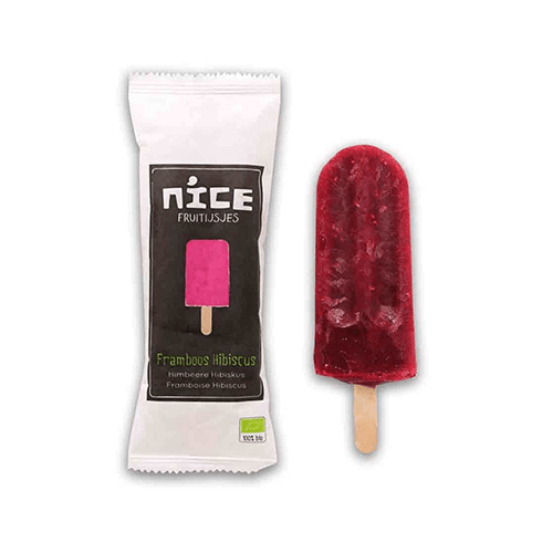 Fruit pop raspberry and hibiscus