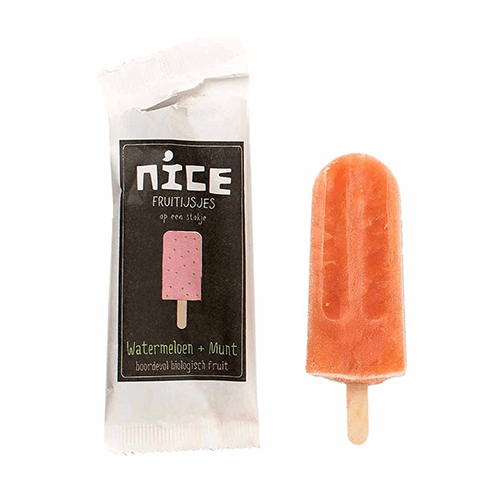 Fruit pop watermelon and mint
