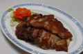 Duck with pineapple and sweet and sour sauce