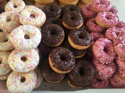 Mixed mini donuts