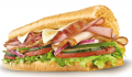 Kalkoen, Ham & Bacon Melt 6 inch (15 cm)