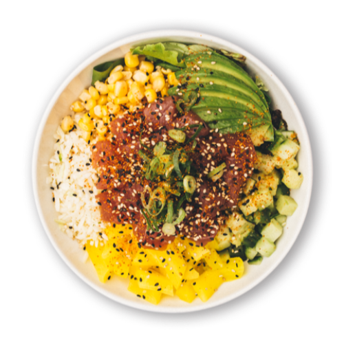 Large poké bowl Ninja tuna