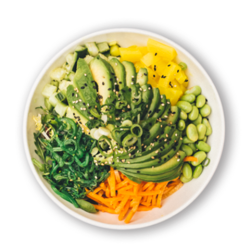 Large poké bowl Avocado frenzy
